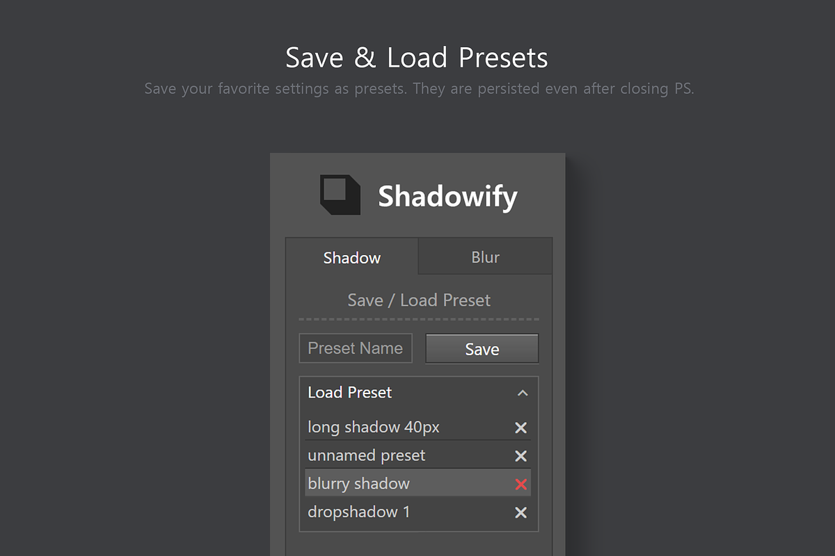 Shadowify - Blur & Shadow Kit, a Plug-in Add-On by h3design (Photo 10 of 12)