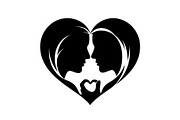Couple Love Silhouette Bundle, an Illustration by jahid234 (Thumbnail 34 of 48)
