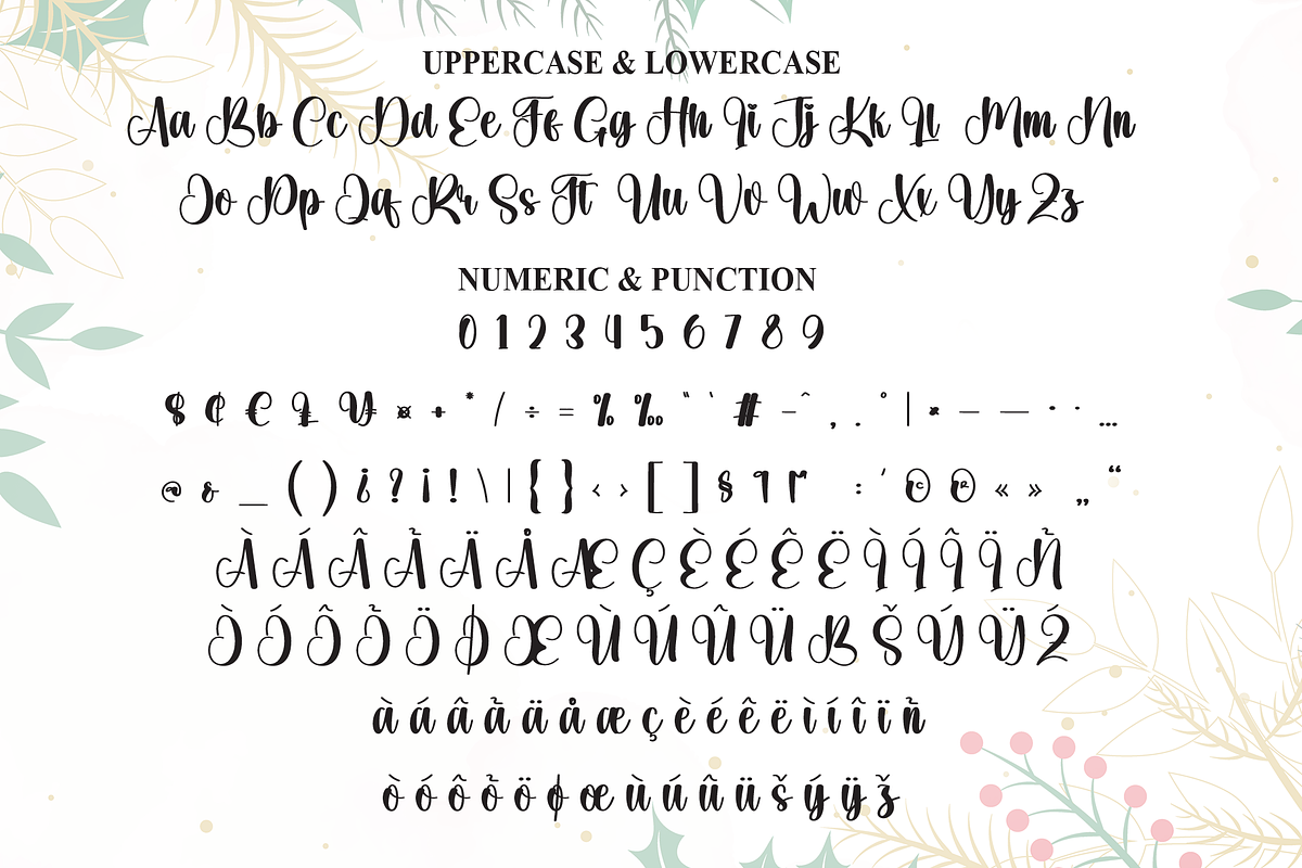 Merry Christmas | Script Font, a Handwritten Font by Scratchones (Photo 7 of 8)