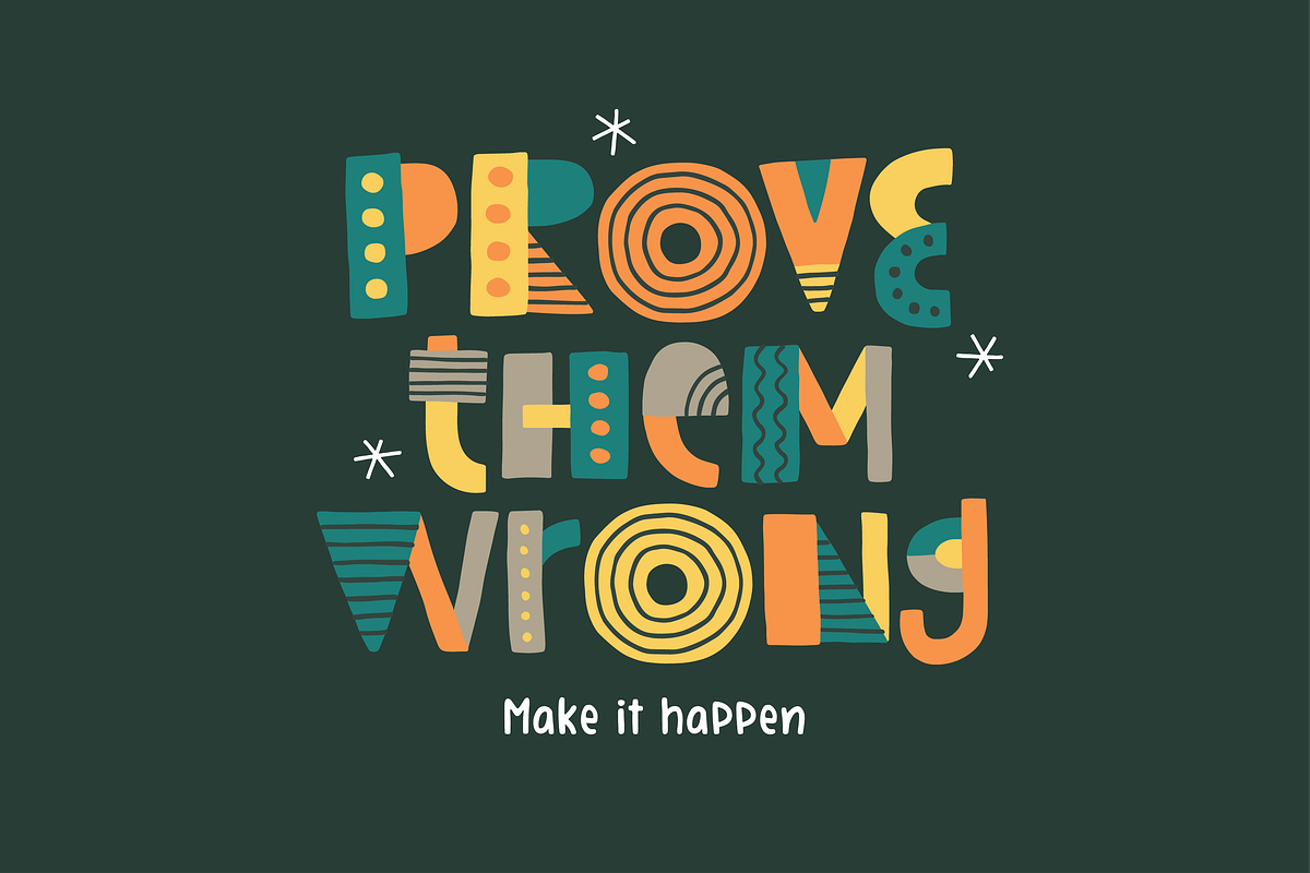 Friendly Sidekick Font, a Sans Serif Font by Denise Chandler (Photo 6 of 8)