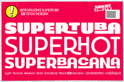Supertuba | Display Geometric Font, a Sans Serif Font by Tipos Pereira (Thumbnail 1 of 8)