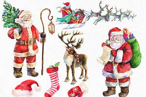 Christmas Clipart. Santa Clipart