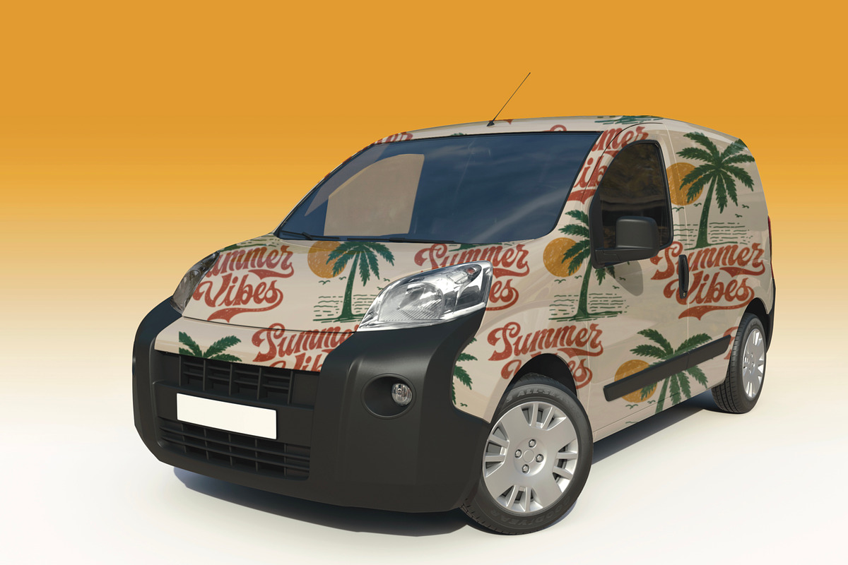 Summer Vibes, a Pattern Graphic by Wak Jay Creative Studio (Photo 3 of 7)
