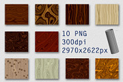 10 Tumbler Straight  Wooden Design, a Print Template by Kseniya-Omega (Thumbnail 4 of 4)