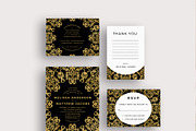 Gold Ornate on Black, an Invitation Template by Inkpower (Thumbnail 2 of 7)