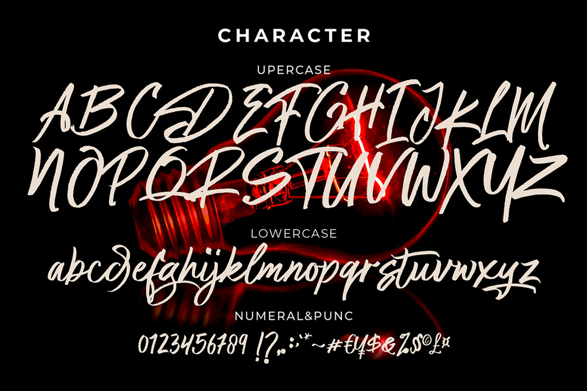 Rastogas, a Handwritten Font by Gatype (Photo 7 of 7)