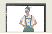 International People's Friendship, a Person Illustration by Promo Graphics (Thumbnail 6 of 6)