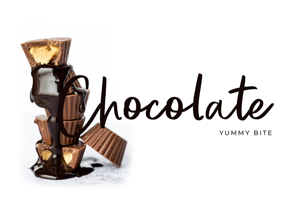 Brondong Modern Script Font preview 4