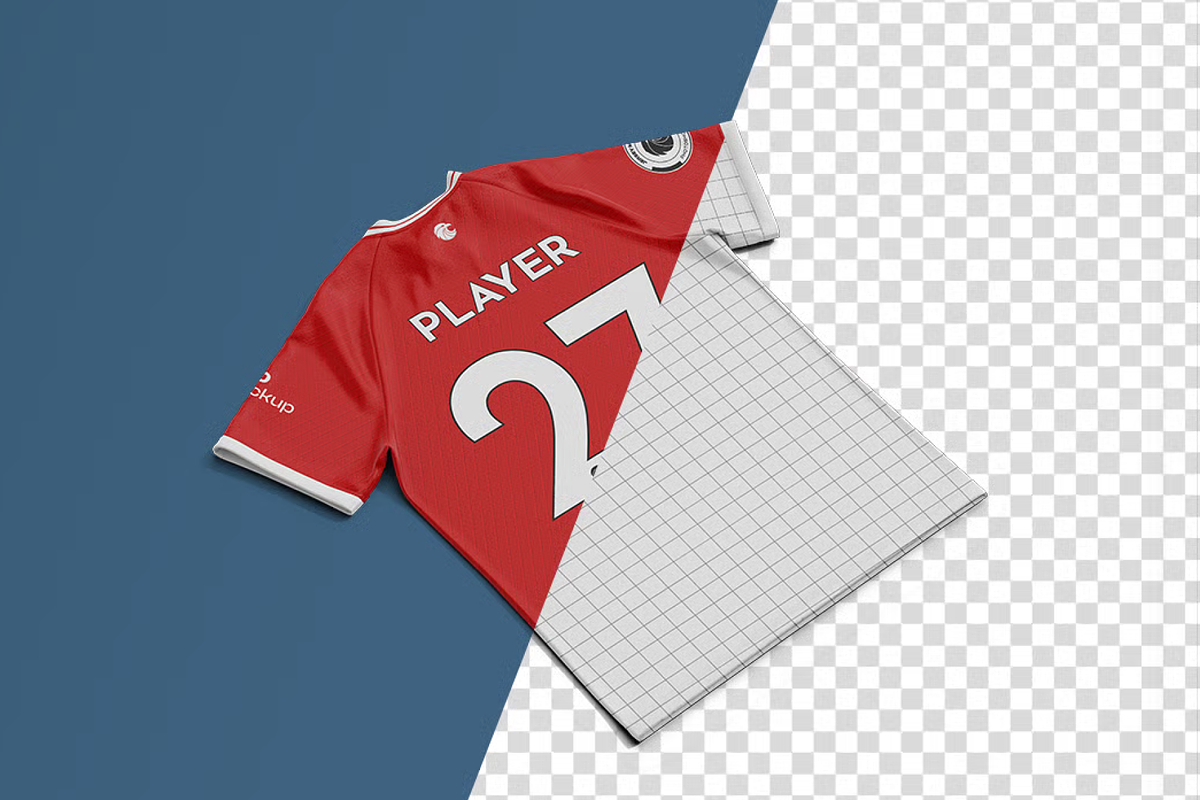 Jersey Mockup Front & Back Views, a Shirt Mockup by graphicsauce (Photo 3 of 4)