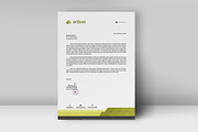 Letterhead Template, a Stationery Template by artisanHR (Thumbnail 4 of 6)