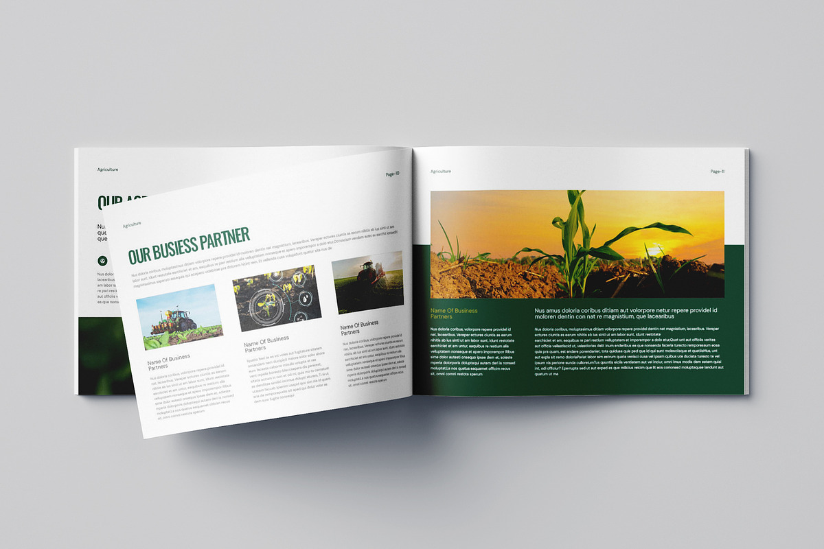 Agriculture Brochure Landscape, a Brochure Template by Pixelpick (Photo 6 of 9)