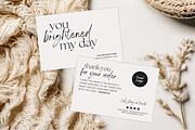 Business Thank You Card, a Card Template by thebrandcove (Thumbnail 1 of 7)