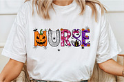 Nurse Halloween Spooky Sublimation P, an Illustration by Libby Wishes (Thumbnail 2 of 6)