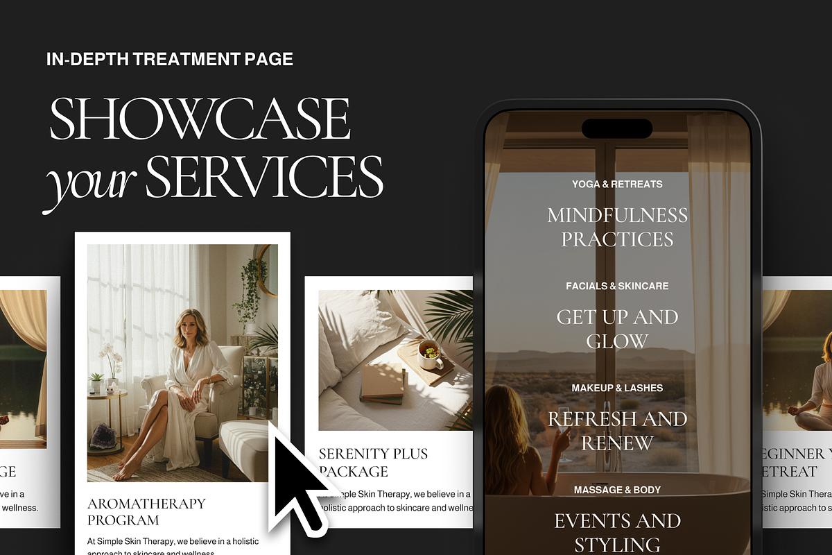 Wellness Squarespace Template, a Squarespace Template by Glowup Online (Photo 4 of 8)