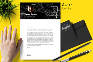 Creative CV Design / Resume - Steve