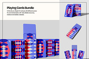 Playing Card Deck Mockup Set, a Merchandise Mockup by Mego-studio (Thumbnail 3 of 11)