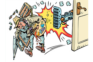 AAI is taking over jobs. Artists are, an Illustration by rogistok