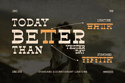 Tresmond - Vintage Retro Slab Serif, a Serif Font by Drizy (Thumbnail 7 of 9)