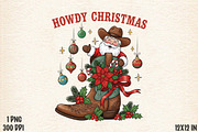 Santa Christmas Coquette Png, an Illustration by Designworld (Thumbnail 1 of 5)