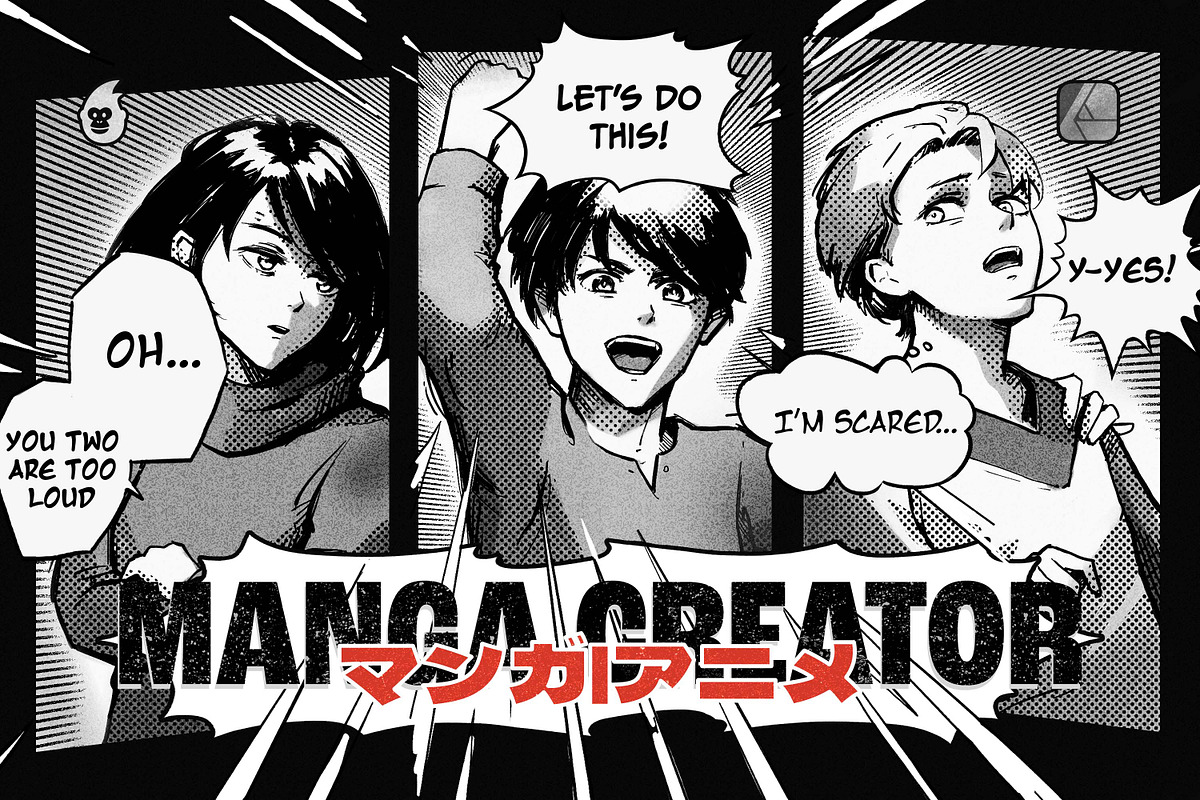 Manga Affinity Brushes Bundle, a Brush Add-On by brushapes.com (Photo 18 of 25)
