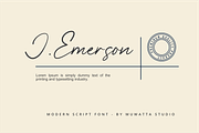 Bright Script, a Handwritten Font by Muwatta Studio (Thumbnail 3 of 10)