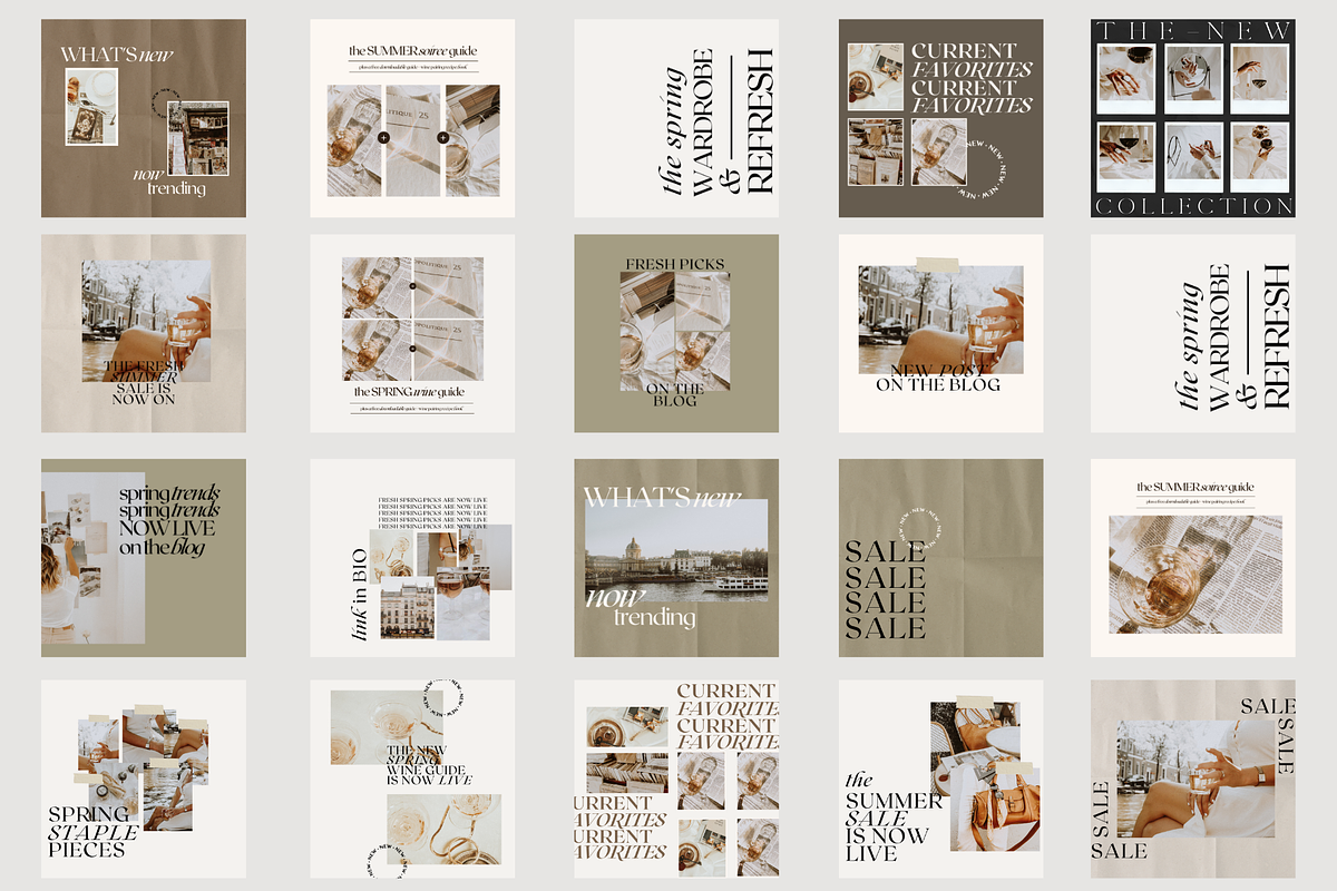 Modernist Social Media Template, a Device Mockup by Le Maison Bohem (Photo 9 of 11)