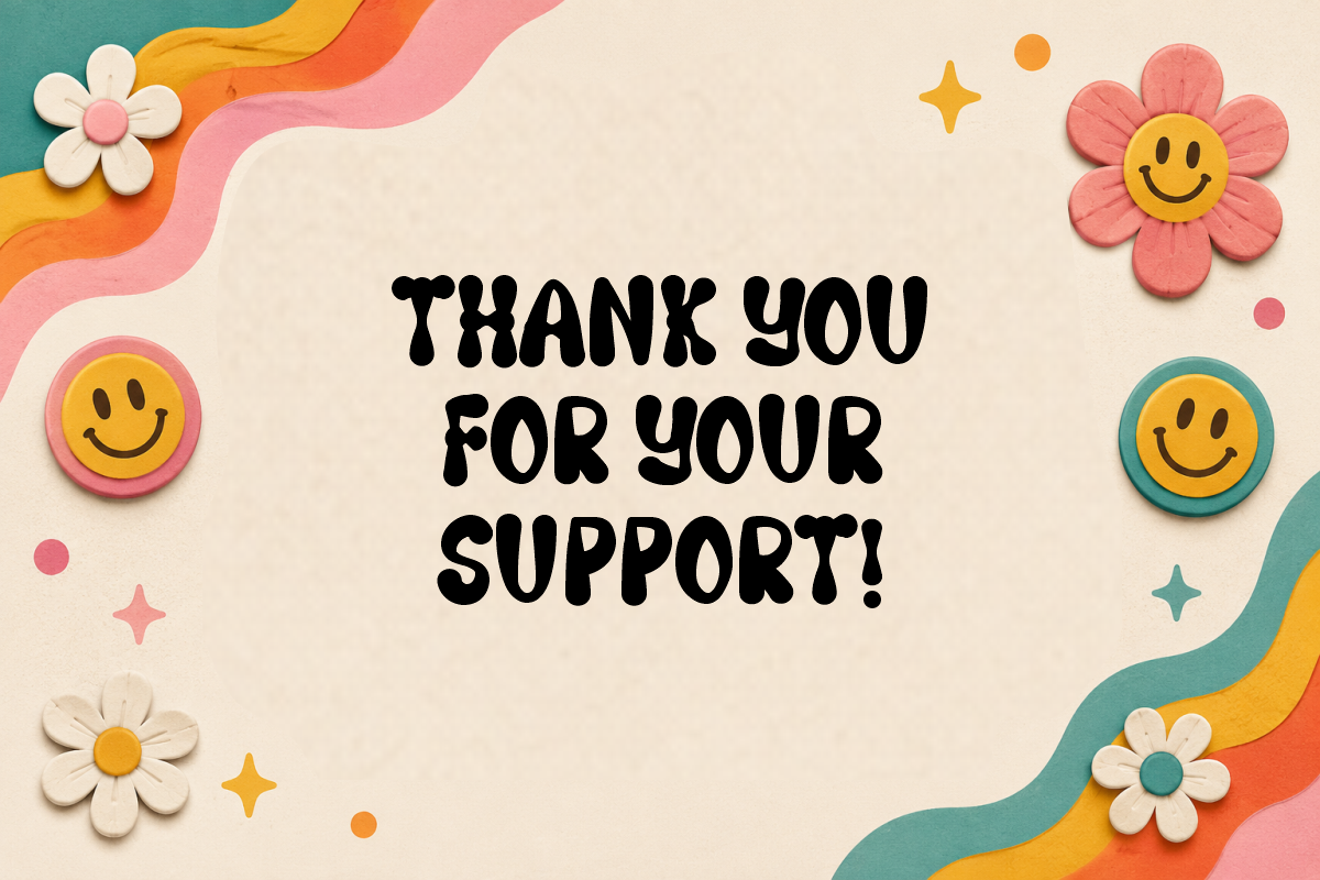 Cute Groovy - Retro 70s Display Font, a Sans Serif Font by KiddoGlyphs Studio (Photo 5 of 5)