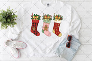 Christmas Stockings PNG, an Illustration by Craft Nest (Thumbnail 2 of 6)