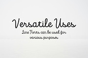 Harmonious - monoline stylish font, a Script Font by Fontcastle (Thumbnail 5 of 5)