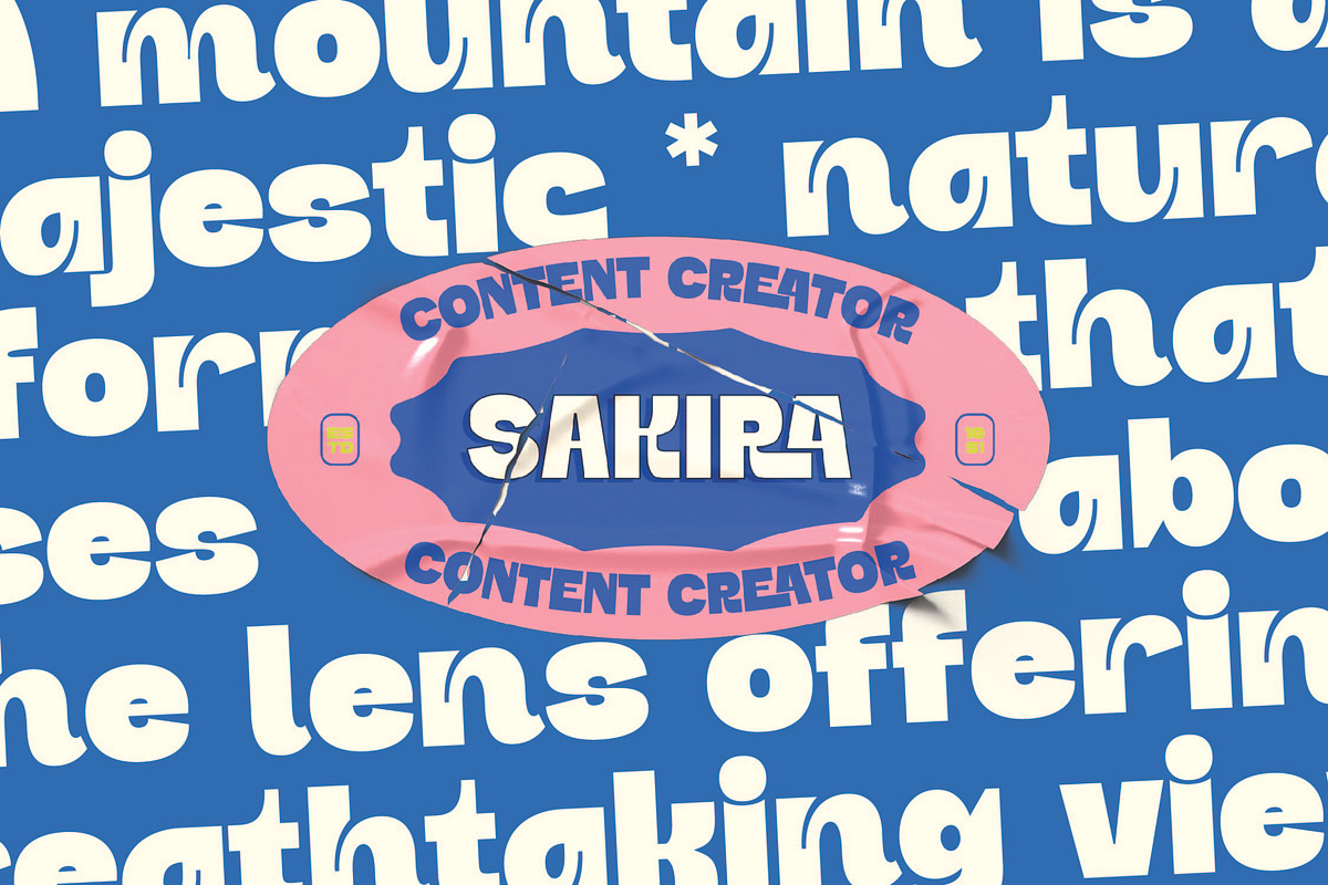 Dr Boysk Modern Pop Display Font, a Sans Serif Font by timelesstype.co (Photo 2 of 15)