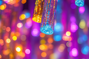 Vivid abstract light background, a Photo by Pavel_design