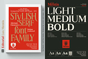 Lux Mentis - Serif Font Family, a Serif Font by Artistic & Unique (Thumbnail 3 of 15)