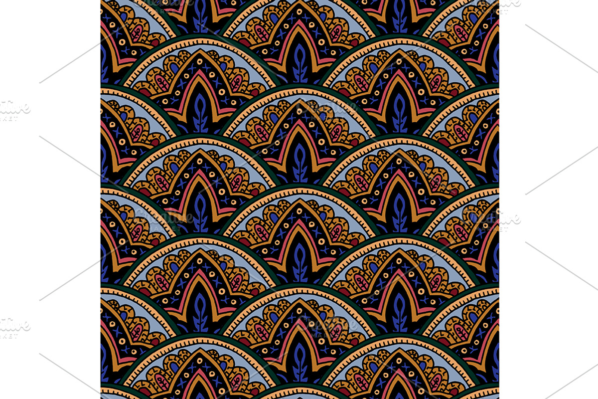Paisley Vector Bundle, an Illustration by StabuLaRasa illustration (Photo 17 of 27)