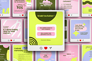 Business Social Canva Templates Kit, a Social Media Template by Soul & Maeum Store (Thumbnail 4 of 6)