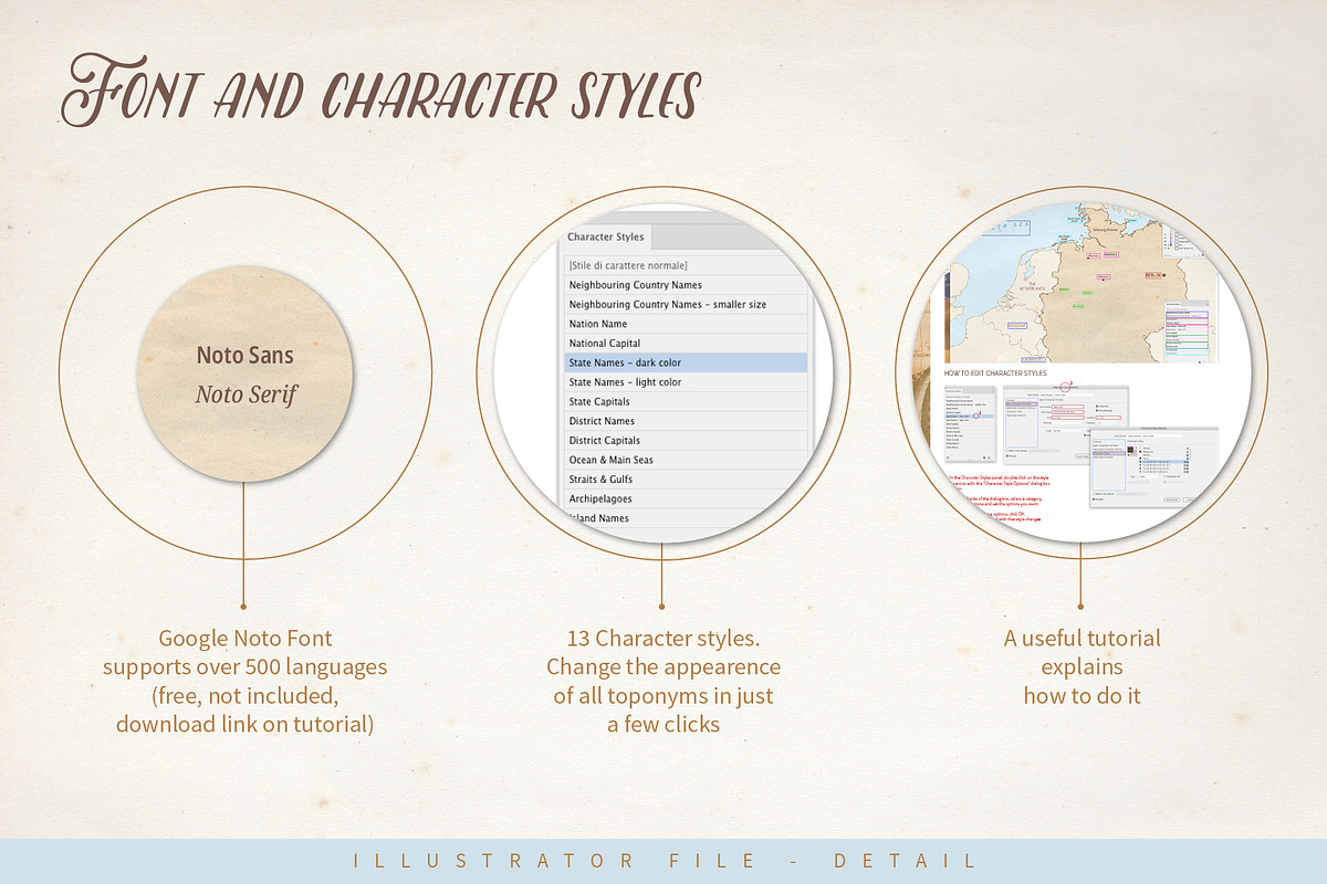 Le Tour du monde, Germany vector map, an Object Graphic by volume 1 visual design (Photo 17 of 21)
