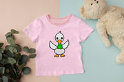 Cute Bird Clipart, an Animal Illustration by Forhadx5 (Thumbnail 9 of 11)