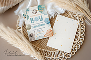 Houston We Have A Boy Invitation Set, a Templates & Theme by Digital_Mind (Thumbnail 2 of 6)