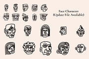 Picasso Style Collection | AI, an Object Graphic by Azruca (Thumbnail 10 of 12)