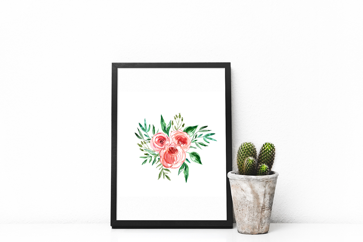 Watercolor floral collection, an Illustration by TATIANA_GERICH (Photo 9 of 10)