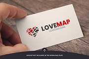 Love Map Logo Template, a Branding & Logo Template by LOGOMAGINE (Thumbnail 2 of 16)