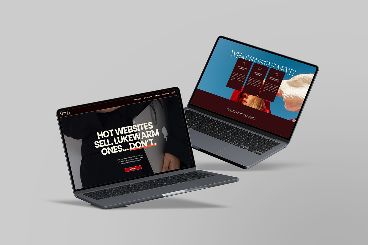 Bold Showit Website Template, a Websites & App Template by Nicxle Creative Studio (Photo 2 of 3)