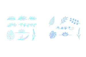 Design elements featuring various, an Illustration by ZinetroN