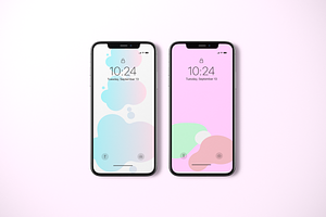 10 Pastel Canva Phone Wallpapers