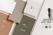 Wedding Invitation Suite - Jane, an Invitation Template by Azka Creative (Thumbnail 1 of 4)
