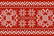 10 knitted vector seamless patterns, a Pattern Graphic by Art of Sun (Thumbnail 4 of 4)