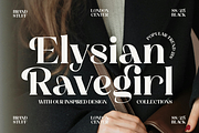 Rhedova - Modern Bold Luxury Serif, a Serif Font by Shakira Studio (Thumbnail 3 of 10)