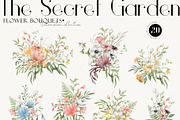 Watercolor Flowers & Antique vases, an Illustration by Kreker Kate (Thumbnail 4 of 11)