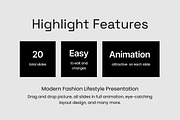 Modern Fashion Lifestyle PowerPoint, a Presentation Template by Loin Studio (Thumbnail 2 of 4)