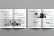 Employee Handbook Template, a Brochure Template by E-Type (Thumbnail 7 of 10)