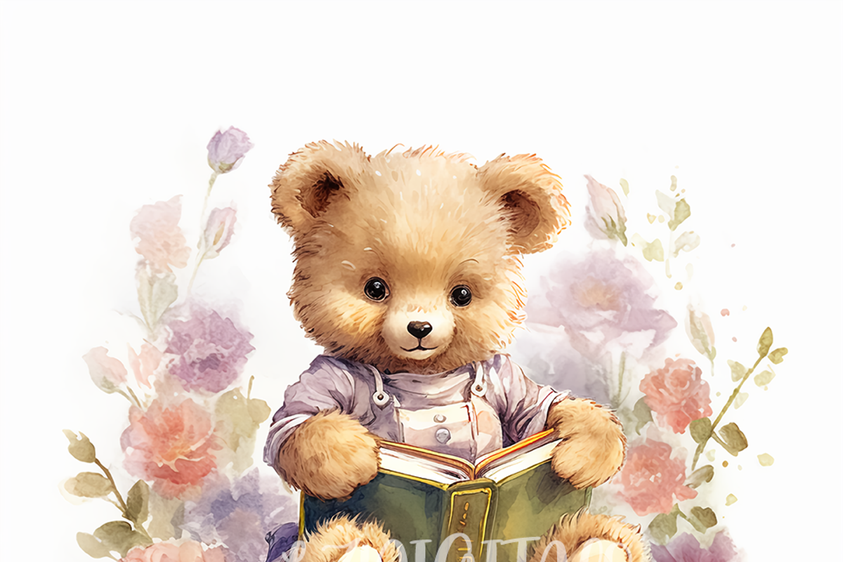 Teddy Bear Printable Art, an Object Graphic by EzDigitals (Photo 4 of 7)